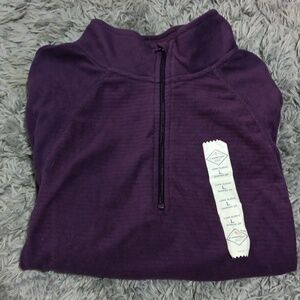 Women's size large quarter zip sweater